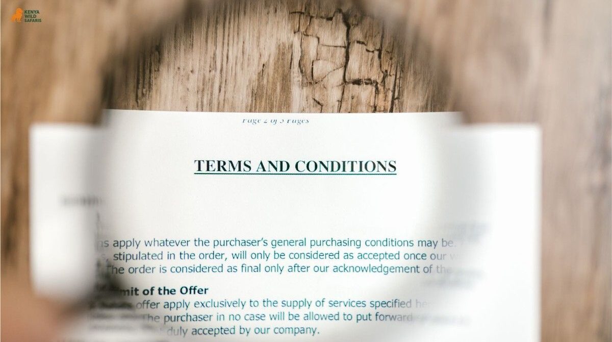 kenyawildsafaris.com - Our refund policy